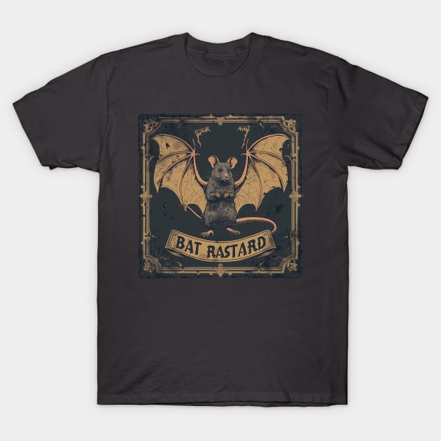 Bat Rastard T-Shirt by BreastlySnipes